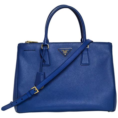 prada saffiano galleria bag blue|authentic prada saffiano.